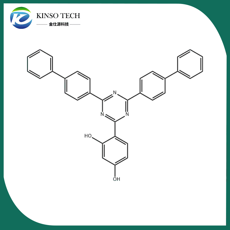 2- (2,4-διϋδροξυφαινυλ) -4,6-δις (4-διφαινυλο) -1,3,5-τριαζίνη CAS 182918-16-7